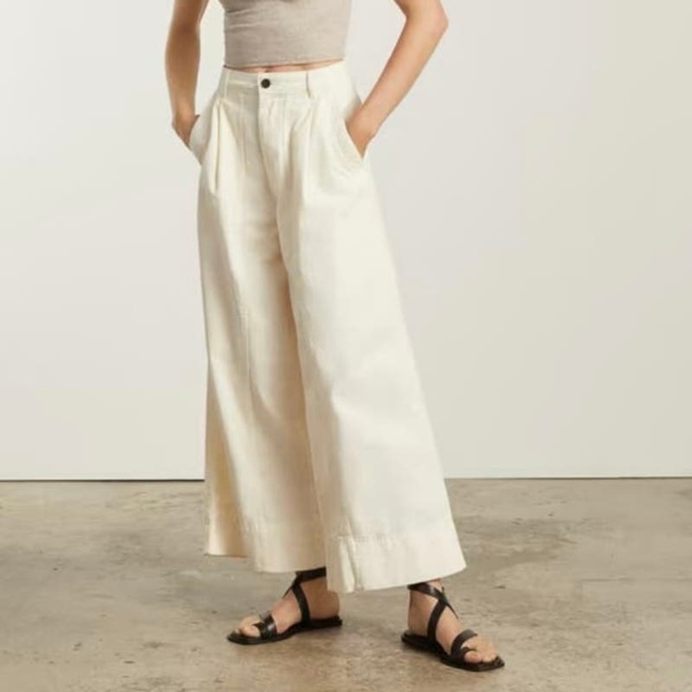 Everlane The Tourist Pant Canvas Size 10 NWT
